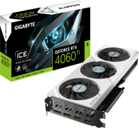 Видеокарта GeForce RTX 4060Ti 8Gb Gigabyte GV-N406TEAGLEOC ICE-8GD