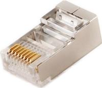 Коннектор RJ-45 экранированный Gembird TC-PLUG-8P8C-S-C5-SH (100шт)