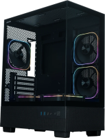 Корпус Xastra Q400M 5ARGB-FG-C6-UC Black