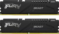 Модуль памяти DDR5 64Gb Kingston 5200 Fury Beast KF552C40BBK2-64 (2x32Gb Kit)