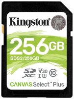 Карта памяти SDXC 256Gb Kingston Canvas Select Plus SDS2/256GB