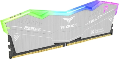 Модуль памяти DDR5 64Gb (2x32Gb Kit) Team Group 6000 T-Force Delta RGB Eco FF2D564G6000HC38JDC01