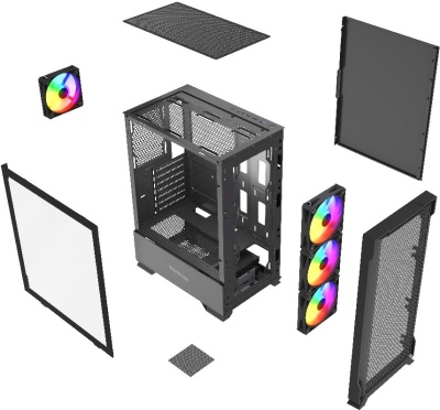 Корпус Powercase Mistral AZ4B ARGB (CMAZB-A4)