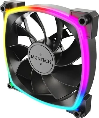Вентилятор для корпуса 120mm Montech RX120 PWM Reverse Black
