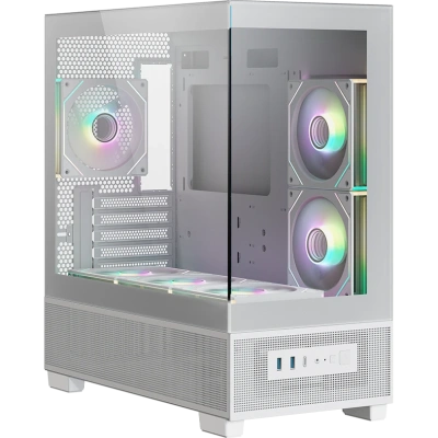 Корпус Xastra Q500M 6ARGB-C10-UC White
