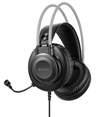 Наушники с микрофоном A4Tech Fstyler FH200U Grey