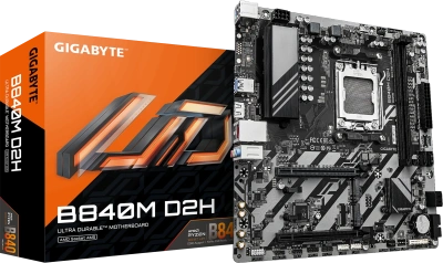 Материнская плата AM5 Gigabyte B840M D2H