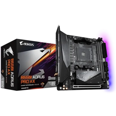 Материнская плата AM4 Gigabyte B550I Aorus Pro AX 1.2