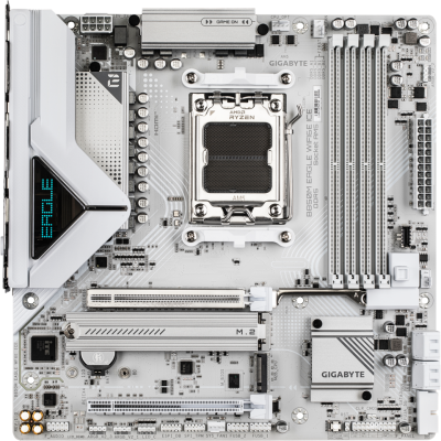 Материнская плата AM5 Gigabyte B850M Eagle WIFI6E ICE