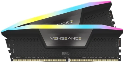 Модуль памяти DDR5 32Gb (2x16Gb Kit) Corsair 5200 Vengeance RGB CMH32GX5M2B5200C40