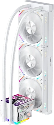 Водяное охлаждение 1stPlayer F.A.S.T. FT-360 White