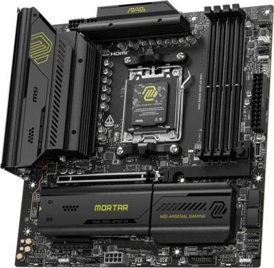 Материнская плата AM5 MSI B850M MAG Mortar WIFI