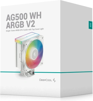 Кулер для процессора Deepcool AG500 WH ARGB V2