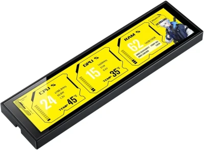 Дисплей для ПК 9.16 Jonsbo DS916 Black