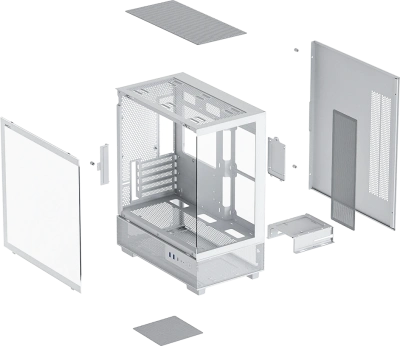 Корпус Xastra Q400M 3ARGB-C6-UC White