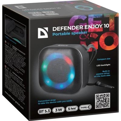 Колонки 2.0 Defender Enjoy 10 Black (65009)