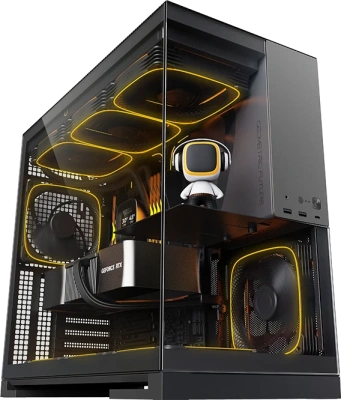 Корпус Geometric Future Model 5 Black Gray with fans 1AM5WKBK02100