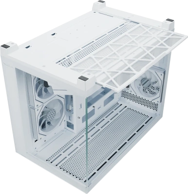 Корпус Xastra QW500M 6ARGB-C10-UC White QW500M-6FM12A-C10-UC-WH