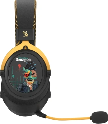 Наушники с микрофоном A4Tech Bloody MR595 Renegade Black