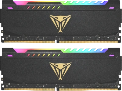 Модуль памяти DDR4 32Gb (2x16Gb Kit) Patriot 3200 Viper Steel RGB PVSR432G320C6K