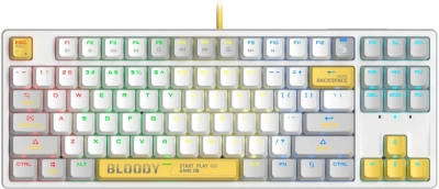 Клавиатура A4Tech Bloody S87 Energy White