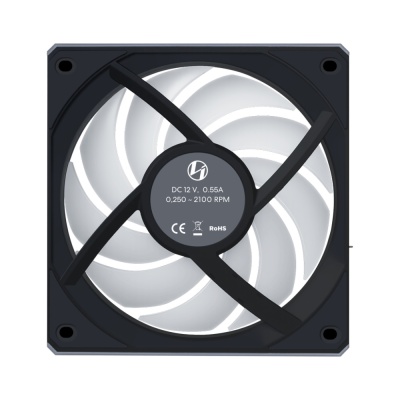 Вентилятор для корпуса 120mm Lian Li UNI FAN CL Wireless 120 Reverse Blade 12RCL1W3B (3 in 1)