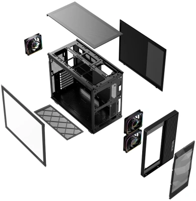 Корпус Powercase TX5 ARGB (CTX5AB-A3)