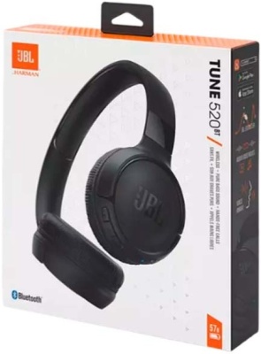 Наушники с микрофоном JBL Tune 720BT Black (JBLT720BTBLK)