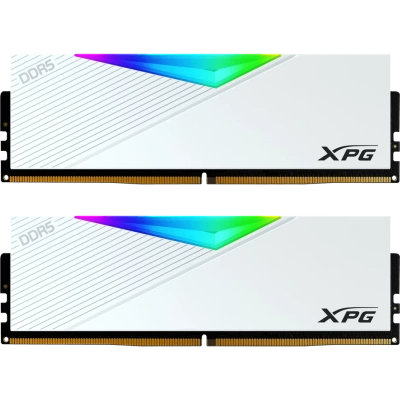 Модуль памяти DDR5 64Gb (2x32Gb Kit) AData 5600 XPG Lancer RGB AX5U5600C3632G-DCLARWH