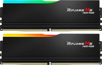 Модуль памяти DDR5 32Gb (2x16Gb Kit) G.Skill 6000 Ripjaws M5 Neo RGB F5-6000J3636F16GX2-RM5NRK