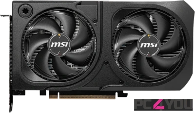 Видеокарта GeForce RTX 5060Ti 8Gb MSI Shadow 2X OC Plus