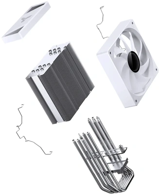 Кулер для процессора Jonsbo CR-1000 V3 PRO ARGB White