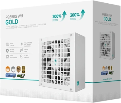Блок питания 850W Deepcool Gamerstorm PQ850G WH