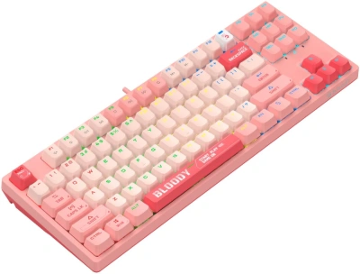 Клавиатура A4Tech Bloody S87 Energy Pink