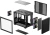 Корпус Deepcool CG330 Mesh 3F
