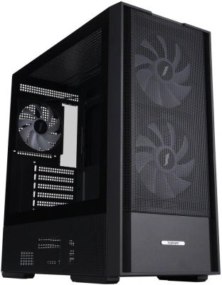 Корпус 1stPlayer AU7 ARGB Black AU7-BK-2FA7-14-2FA7R-1FA7