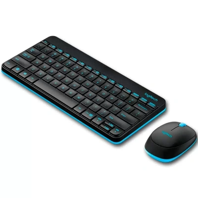 Комплект Logitech MK245 (Black-Blue)