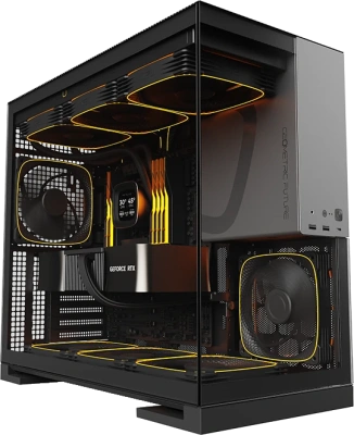 Корпус Geometric Future Model 5 Black Gray with fans 1AM5WKBK02100