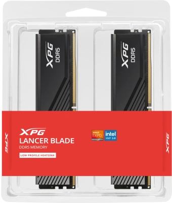 Модуль памяти DDR5 32Gb (2x16Gb Kit) AData 6000 XPG Lancer Blade AX5U6000C3616G-DTLABBK