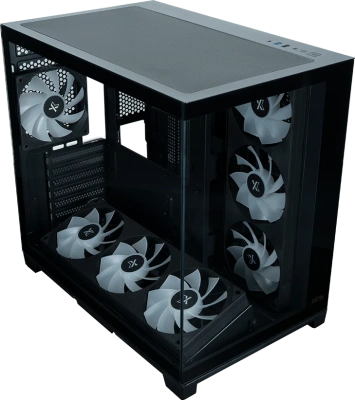 Корпус Xastra QW500 7ARGB-FC-C6-UC Black QW500-2FA36A-1FC12-C6-UC