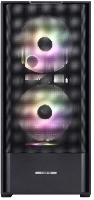 Корпус 1stPlayer AU7 ARGB Black AU7-BK-2FA7-14-2FA7R-1FA7