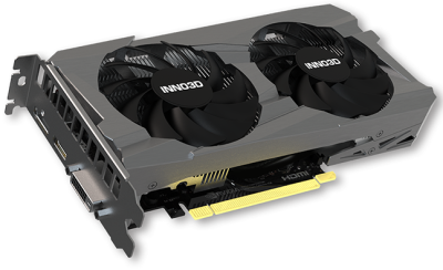 Видеокарта GeForce RTX 3050 6Gb Inno3D Twin X2 N30502-06D6-1711VA60