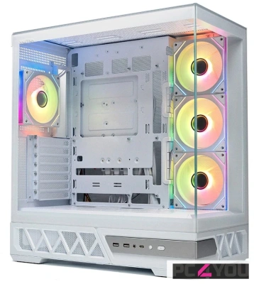 Корпус Xastra Q700 7ARGB-FS-C10-UC White Q700-7FS12A-C10-UC-WH