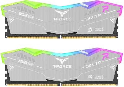 Модуль памяти DDR5 32Gb (2x16Gb Kit) Team Group 6000 T-Force Delta RGB Eco FF2D532G6000HC38JDC01