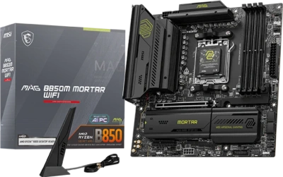 Материнская плата AM5 MSI B850M MAG Mortar WIFI
