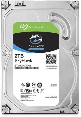 Жесткий диск 2000Gb Seagate Skyhawk ST2000VX008