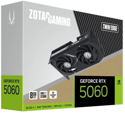 Видеокарта GeForce RTX 5060 8Gb Zotac Twin Edge ZT-B50600E-10M