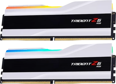 Модуль памяти DDR5 64Gb (2x32Gb Kit) G.Skill 6000 Trident Z5 RGB F5-6000J2836G32GX2-TZ5RW