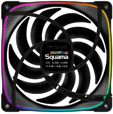 Вентилятор для корпуса 140mm Geometric Future Squama 2503RB-14 Reverse Black