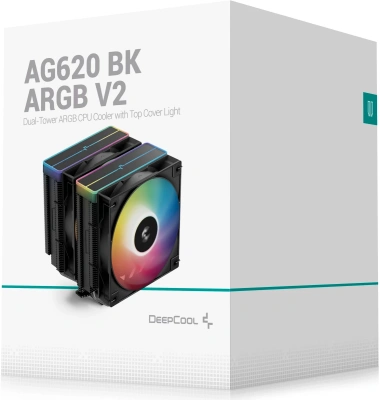 Кулер для процессора DeepCool AG620 BK ARGB V2